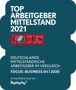 BIG.Cube ist Top Arbeitgeber Mittelstand 2021